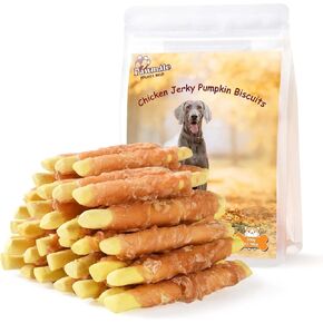 Pawmate Dog Treats 2.5'' Chicken Wrapped Peanut Butter Bones 10.6 oz in Saudi Arabia