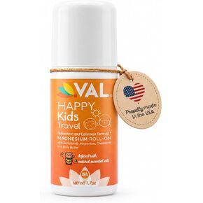VAL Magnesium for Kids Roll-on Applicator, Relaxation Formula for Children, Zechstein Magnesium Chloride, Chamomile, Shea Butter and Natural Essential Oils to Help Kids Sleep, Support Balanced Mood in Saudi Arabia