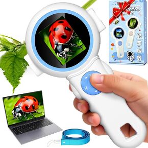 Microscope for Kids with Camera, STEM Toy for Boys & Girls Ages 3‑12 in Kuwait