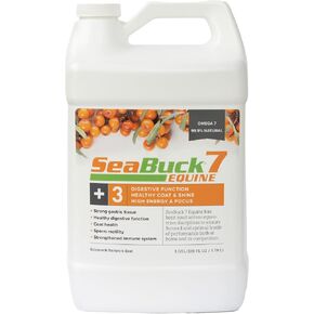 SeaBuck 7 Equine Sea Buckthorn Supplement for Horses, 1 Gallon in Kuwait