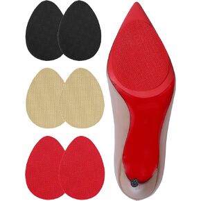 Red Bottom Sole Guard Compatible with Christian Louboutin Shoes, Self-Adhesive Shoe Sole Protector Replacement for Louboutin Shoes (6.0"x4.0", Red-4 Pairs) in Saudi Arabia