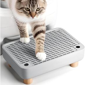 Thereye Cat Litter Box Step Stool, Easy-Clean for Senior Cats & Kittens in Kuwait