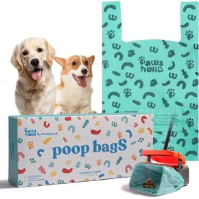Cat Litter & Dog Poop Bags with Handle,1.1 Gallon,180 Bags,Lavender Scent in Kuwait