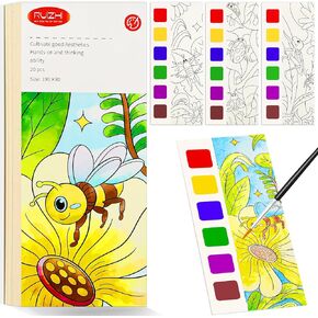 Water Coloring Book Paint with Water for Kids 3-5 (5PCS) in Kuwait