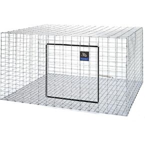 Pet Lodge® Wire Rabbit Hutch | Rust Resistant Galvanized Wire Mesh | Easy to Assemble Stackable Rabbit Cage | Made in USA | 30 X 36 in Saudi Arabia