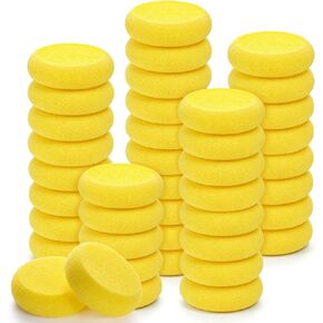 100 Pack Painting Sponge Pottery Sponges 2.9 inch Round Sponge Clay sponges in Kuwait