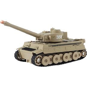 Diecast WW2 German Tiger I Tank Toy, Smoke Spray, Pull-Back,Light and Sound in Kuwait