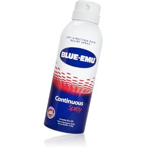 Blue Emu Pain Relief Spray for Muscle, Joint & Bruises Fast Drying Support w/ Emu Oil, 4oz in Saudi Arabia