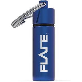 Flare Audio Capsule Blue - Tough Lightweight Aluminium, Water-Proof, Keychain in Saudi Arabia