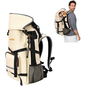 Waterproof 900D Nylon Dog Backpack Carrier for Medium Dogs Under 30 lb in Saudi Arabia