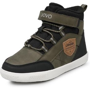 UOVO Boys أحذية شتوية للأولاد أحذية المشي لمسافات طويلة أحذية مضادة للماء للأولاد أحذية رياضية للأطفال في الهواء الطلق أحذية الشتاء مرحبا أعلى الأولاد أحذية الثلوج مقاومة للانزلاق (الأولاد الصغار / الأولاد الكبار) in Kuwait