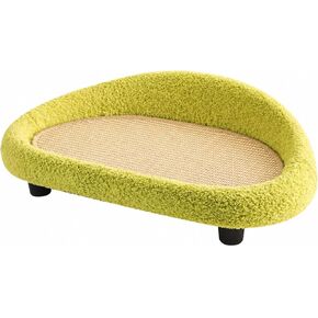 Cat Sofa with Sisal Scratching Mat Cozy Sisal Cat Scratcher Lounge Sturdy for Kittens, Home, Beige in Kuwait