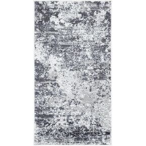 SAFAVIEH Amelia Collection Area Rug - 5'3" x 7'6", Grey & Blue, Modern Abstract Design, Non-Shedding & Easy Care, Ideal for High Traffic Areas in Living Room, Bedroom (ALA705F) in Saudi Arabia