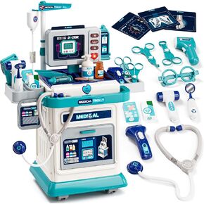 Lehoo Castle Doctor Kit for Toddlers 3-5, Toys for Girls Boys 2-4 (Pink) in Kuwait