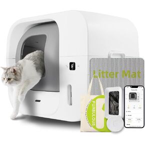 Furbulous True Odor-Free Self Cleaning and Self-Packing Cat Litter Box in Kuwait