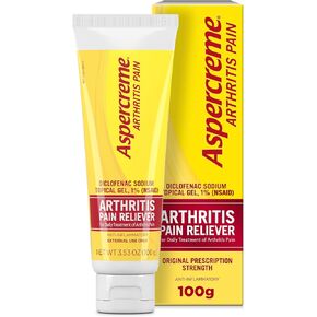 Aspercreme Arthritis Pain Relief Gel 100g, Prescription Strength Non-steroidal Anti-inflammatory in Saudi Arabia