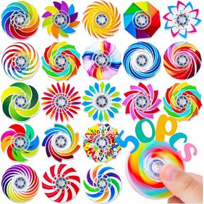 50Pcs Fidget Spinner Toys Bulk Classroom Prize, Halloween Party Favors in Kuwait