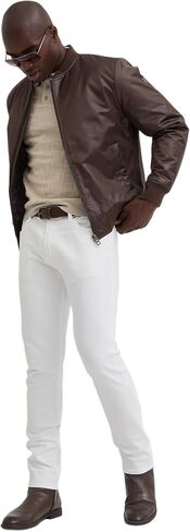 GUESS Men's Mid Rise Fit Slim Tapered Leg Jean in Saudi Arabia