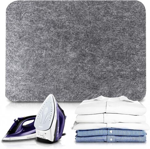 15x12 inch Wool Pressing Mat - Wool from New Zealand Ironing Mat Pad Blanket for Quilter, Sewing, Quilting Supplies & Notions (Dark Grey) in Saudi Arabia