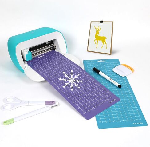 REALIKE Cutting Mat Compatible with Cricut Joy (4.5x12 inch, 3Mats),Durable Adhesive Cutting mats for Joy Accessories in Saudi Arabia