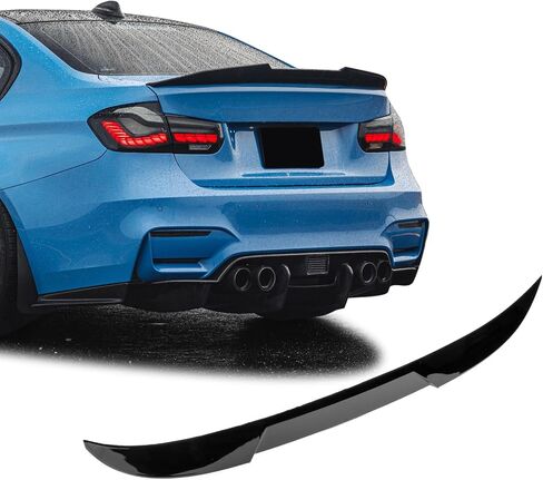 Rear Spoiler Compatible with BMW 3 Series F30 Sedan 4-Door 2012-2018 in Saudi Arabia