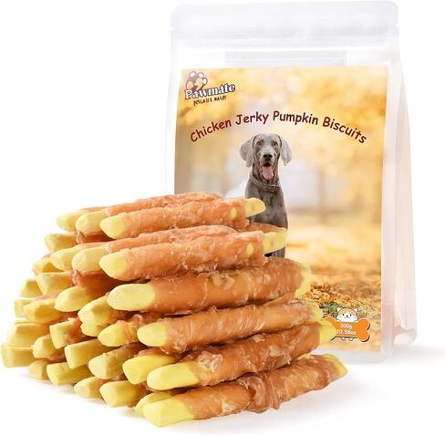 Pawmate Dog Treats 2.5'' Chicken Wrapped Peanut Butter Bones 10.6 oz in Saudi Arabia