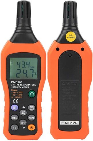 Digital Hygrometer Dew Point Wet Bulb Backlit Meter in Saudi Arabia