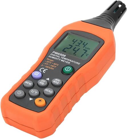 Digital Hygrometer Dew Point Wet Bulb Backlit Meter in Saudi Arabia
