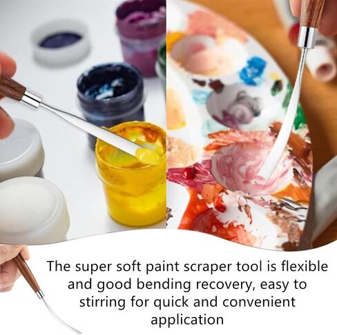 2 PCS Palette Knife Professional Paint Spatula in Saudi Arabia