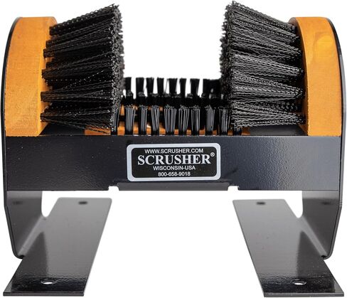 Scrusher - Shoe/Boot Brush & Scrubber - The Deluxe Scrusher Boot & Shoe Cleaner, Weather Resistant Boot Scrubber in Kuwait