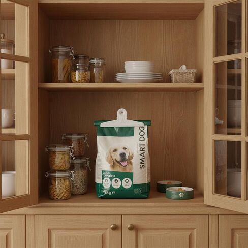 Dog Food Bag Clip - 2pcs 8.6’’ Large Bag Clips for Dog Food Extra Large Chip Clips Heavy Duty Stainless Metal No Sharp Edges Airtight Sealing Bag Clips for Pet Food Snack Storage in Saudi Arabia