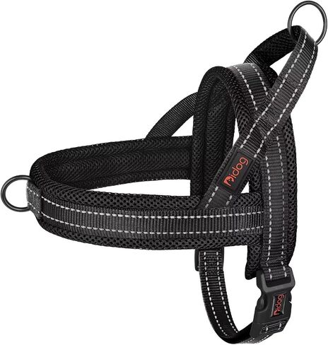 Didog No Pull Dog Harness for Medium Dogs, Breathable Mesh, Hot Pink, M in Saudi Arabia