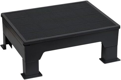 Pet Coutures Cat Litter Box Step, Adjustable Elevated Ramp with Anti-Tracking Mesh & Catcher - Easy Cleaning - Ideal for Kittens and Seniors in Kuwait