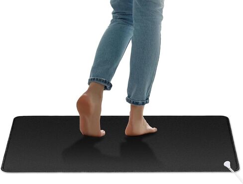 Grounding Mat Kit -Universal Grounding Mat (11.54"X27") for Healthy Grounding Energy with 15ft Straight Cord, Reduce Inflammation, Improve Sleep and Helps with Anxiety in Kuwait