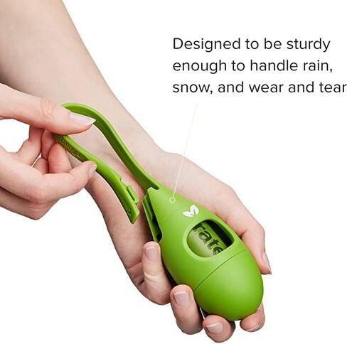 Earth Rated Dog Poop Bag Holder with Dog Poop Bags, Durable and Guaranteed Leakproof, Lavender Scented, 1 Dispenser and 15 Bags in Saudi Arabia