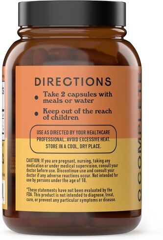 Complete Natural Products Organic Papaya Enzymes & Papain Enzyme Capsules - 500mg 100 Pills, Organic Papaya Powder Digestive Super Fruit Capsules in Saudi Arabia