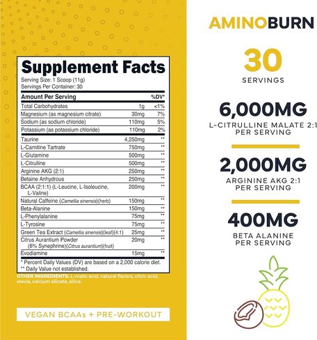 Type Zero AminoBurn - Vegan Amino Acids Energy Pre Workout Drink for Women/Men (Watermelon) Sugar-Free Energy Drink Powder & Amino Acids Supplement - Natural Preworkout Energy in Saudi Arabia