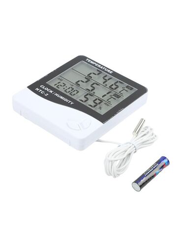 Digital Aquarium Thermometer with External Probe, High Accuracy LCD in Kuwait