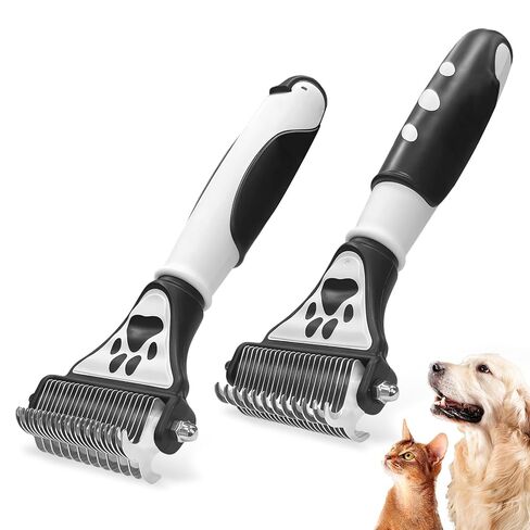 Penguin Double-Sided Dematting Comb for Dogs&Cats Undercoat Rake in Kuwait