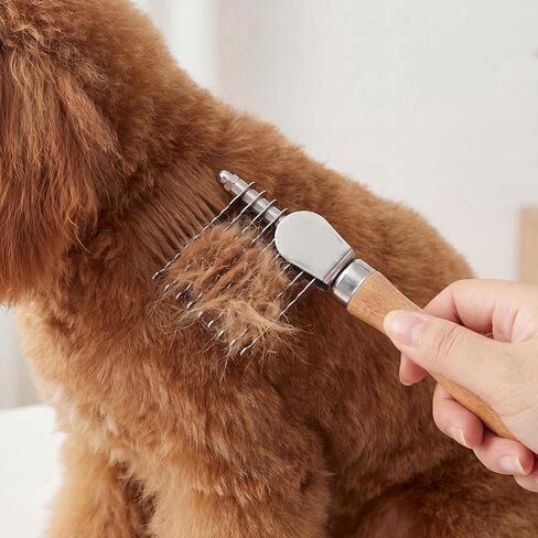 Dematting Comb for Dogs, Dematting Tool for Dogs & Cats, 2 Grooming Combs in Kuwait