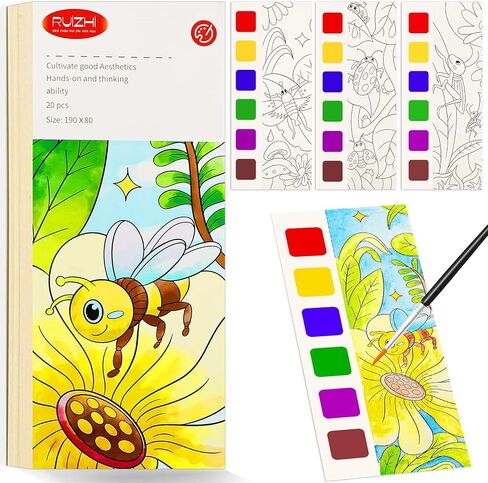 Water Coloring Book Paint with Water for Kids 3-5 (5PCS) in Kuwait