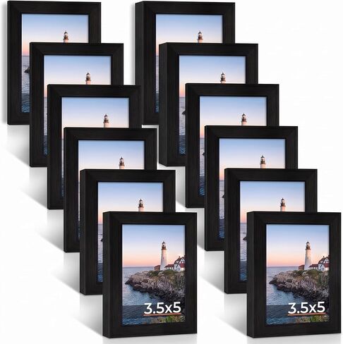 8.5 x 11 Picture Frame Black 12 Pack, 8.5x11 Diploma Frames Matte Wood Grain, Certificate Frame for Graduation Gifts, Awards, Letter Size Documents in Kuwait