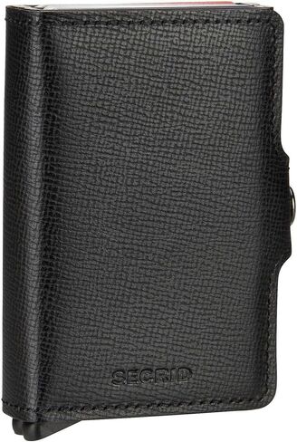 Secrid Men Twin Wallet Genuine Leather Vintage/RFID Safe Card Case for max 16 cards in Kuwait