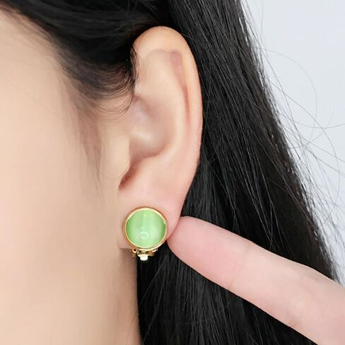 30Pcs Earring Pads, Silicone Clip-on Earring Backs, for Comfort Clip-On Earrings Clip Earring Pads Cushions Clip Ons(Clear,12x15mm) in Saudi Arabia