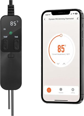 WiFi Reptile Thermostat with PID Dimming, Weekly Schedule in Kuwait