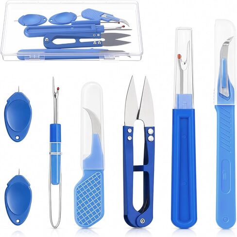 7 PCS Seam Rippers for Sewing, Thread Remover Tool with Storage Case in Kuwait