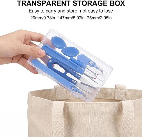 7 PCS Seam Rippers for Sewing, Thread Remover Tool with Storage Case in Kuwait