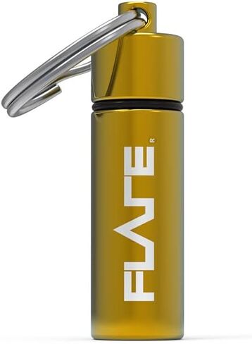 Flare Audio Capsule Blue - Tough Lightweight Aluminium, Water-Proof, Keychain in Saudi Arabia