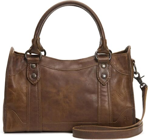 Frye Melissa Zip Satchel Leather Handbag in Kuwait