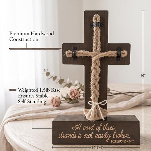 A Cord of Three Strands Wedding Sign, Tie The Knot Ceremony Sign Strand of Three Cords Sign Ecclesiastes 4:9-12 in Kuwait